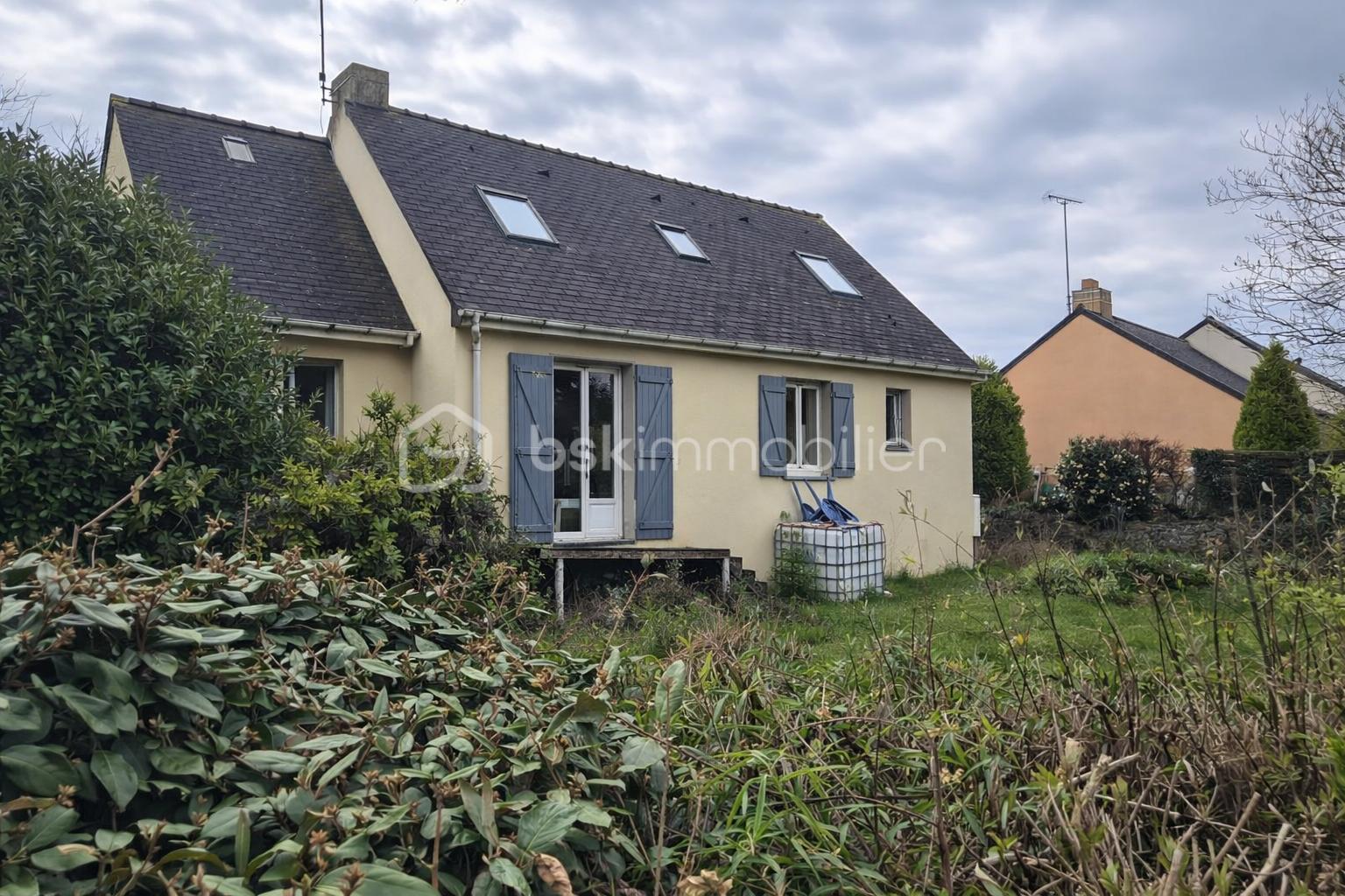 Maison suburbane et jardin envahi.png