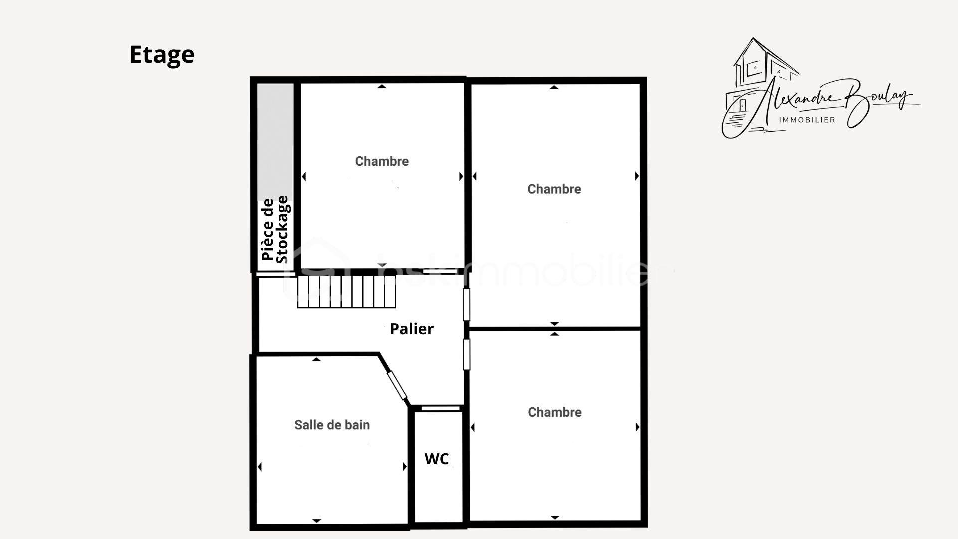 Maison traditionnelle de 110 m² - Plan Etage.jpg
