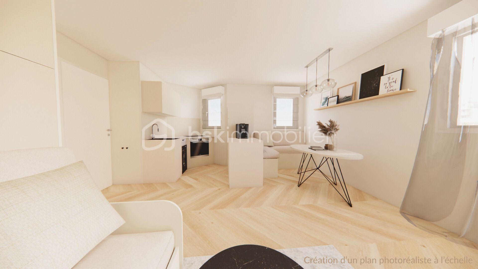 Appartement de 29,68 m²