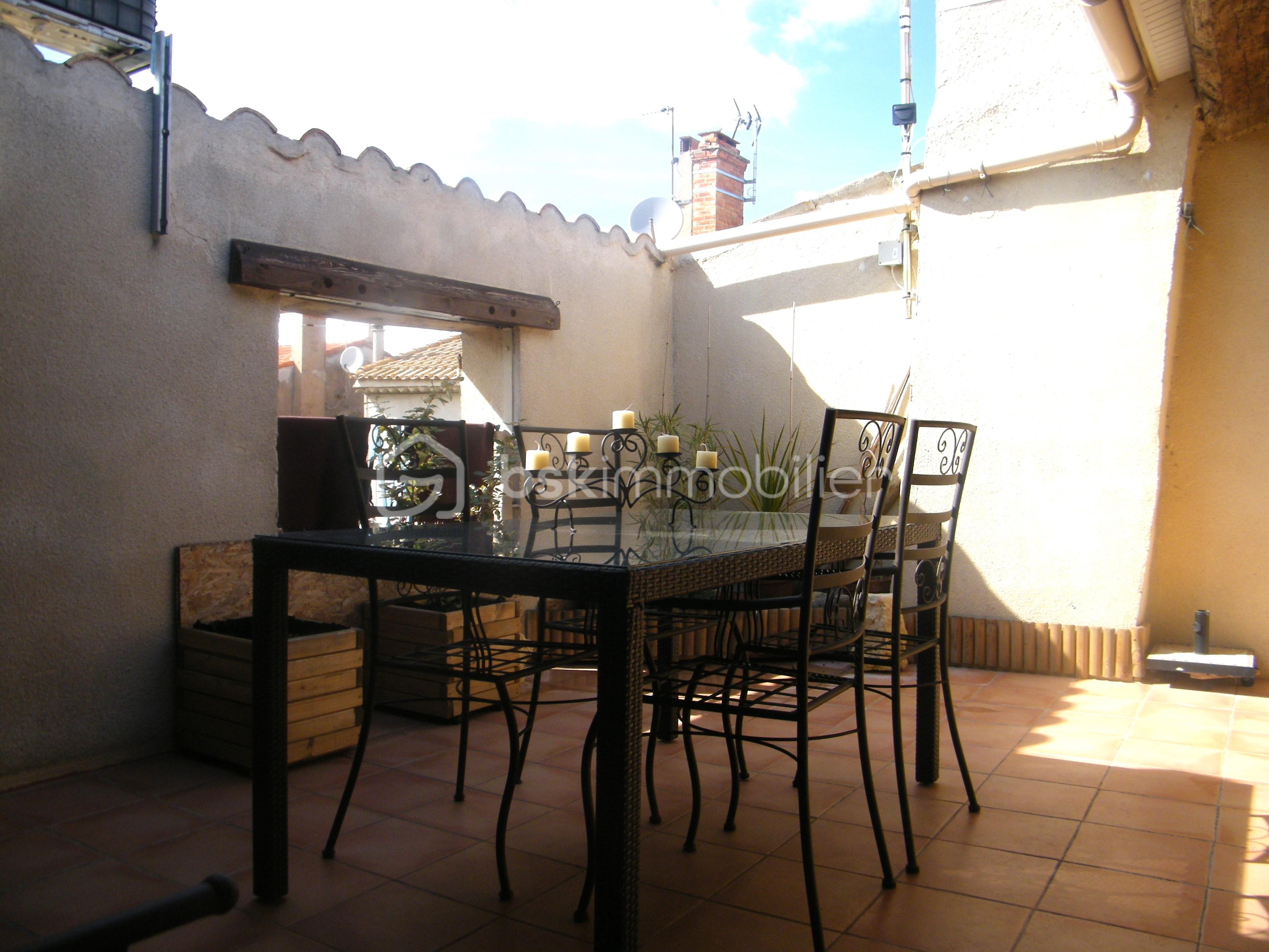 Maison de village de 70 m² - TERRASSE 1.JPG