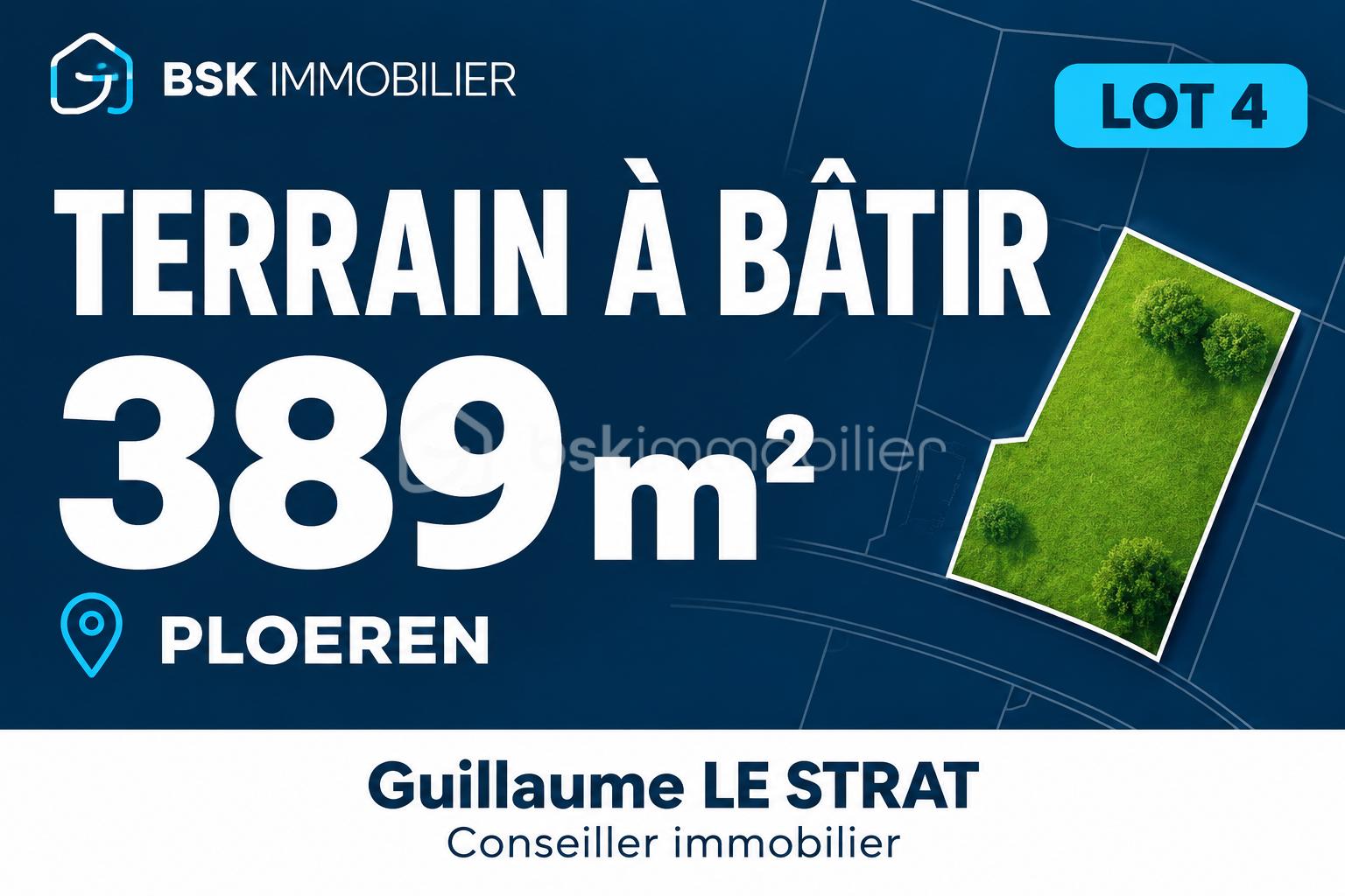 Terrain 389 m² · à Ploeren · 389 m² · 170 840 €