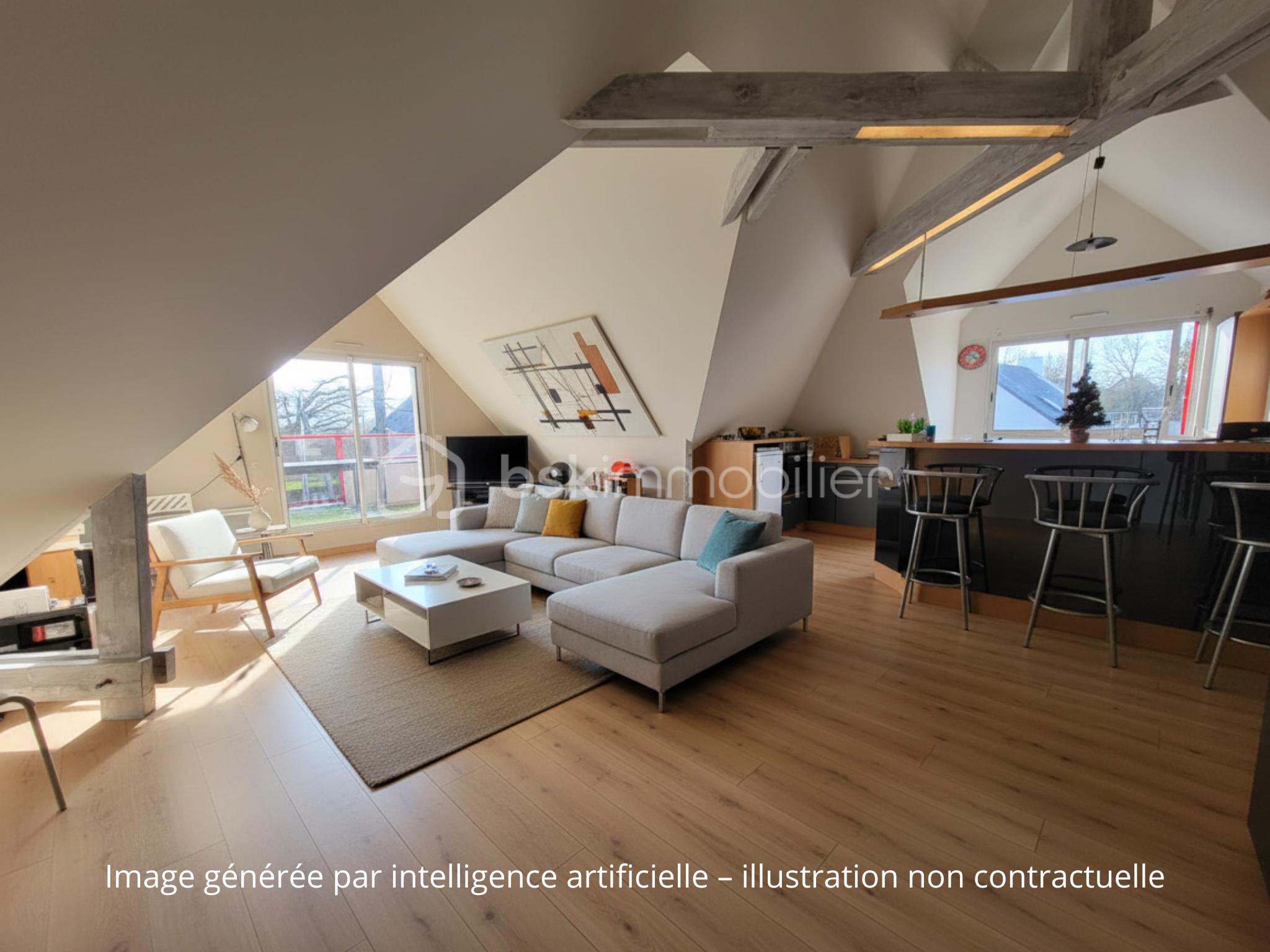 Appartement de 63,61 m²