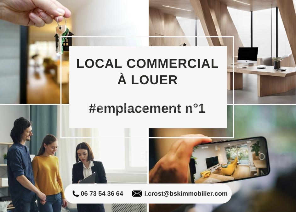 Local commercial de 1 000 m²