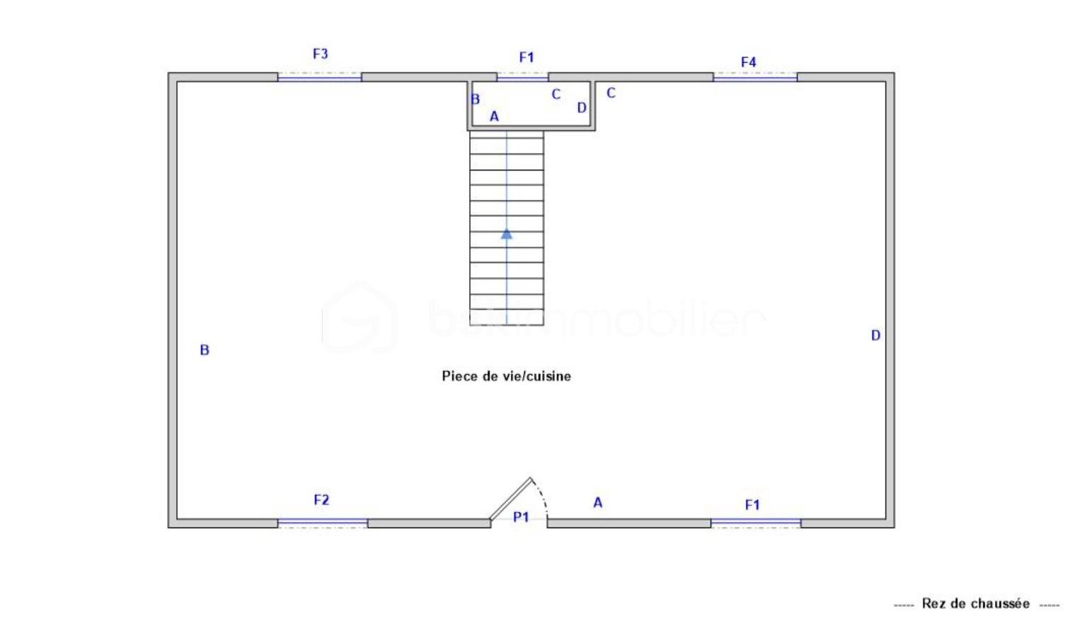 Maison de village de 78 m² - PLAN RDC.png