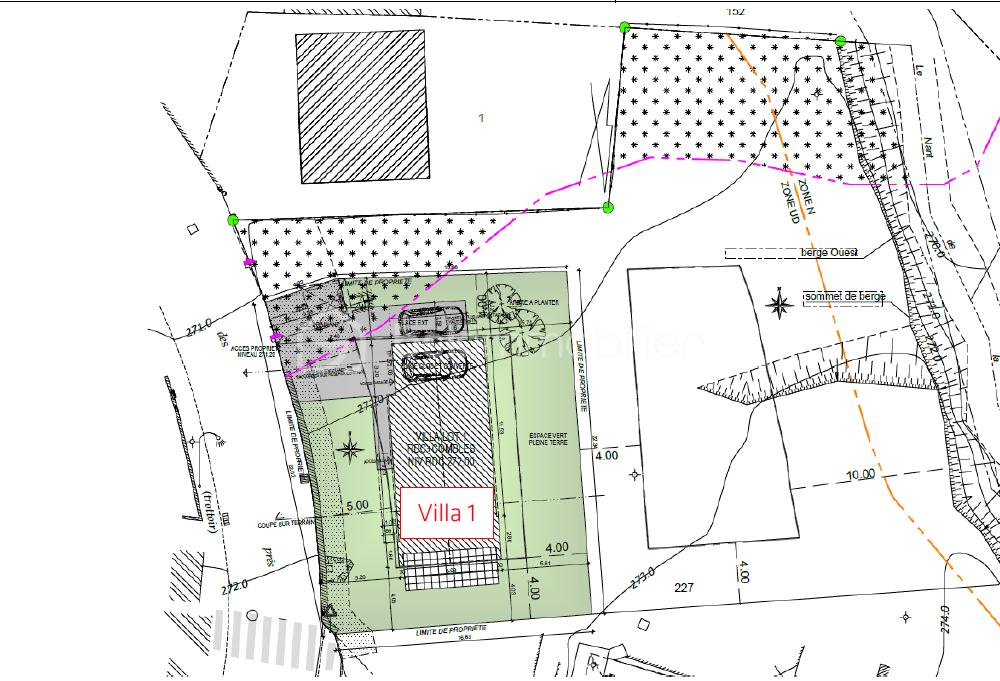 Terrain de 411 m² - Villa 1 sur 411m².png