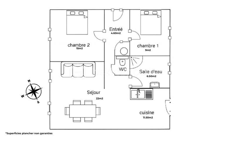 Maison traditionnelle de 74,45 m² - hrkjc jk.png