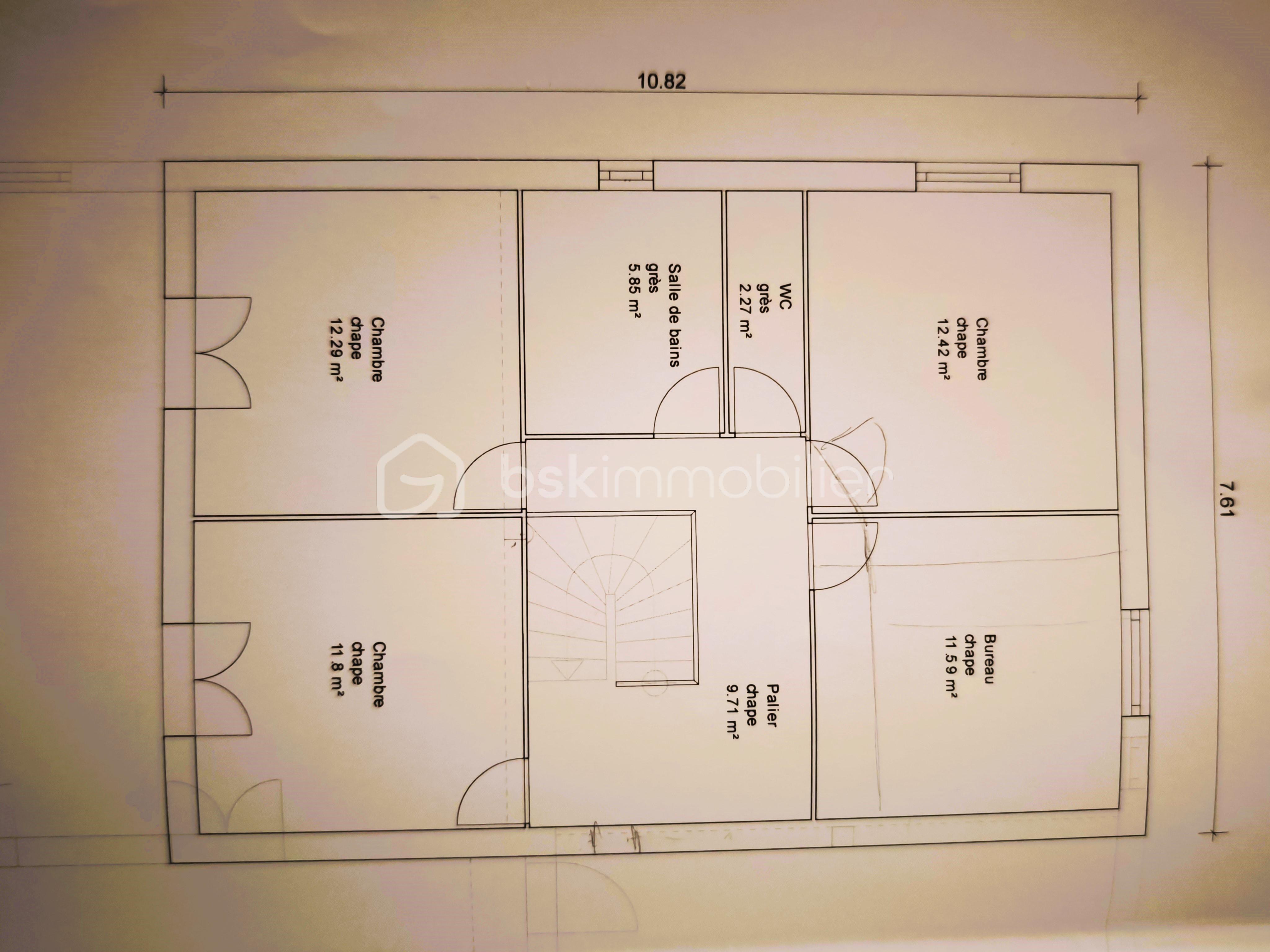 Maison contemporaine de 170 m² - PUEYO PLAN ETAGE.jpg