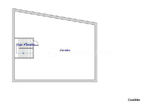 Immeuble mixte de 188 m² - plan comble.png