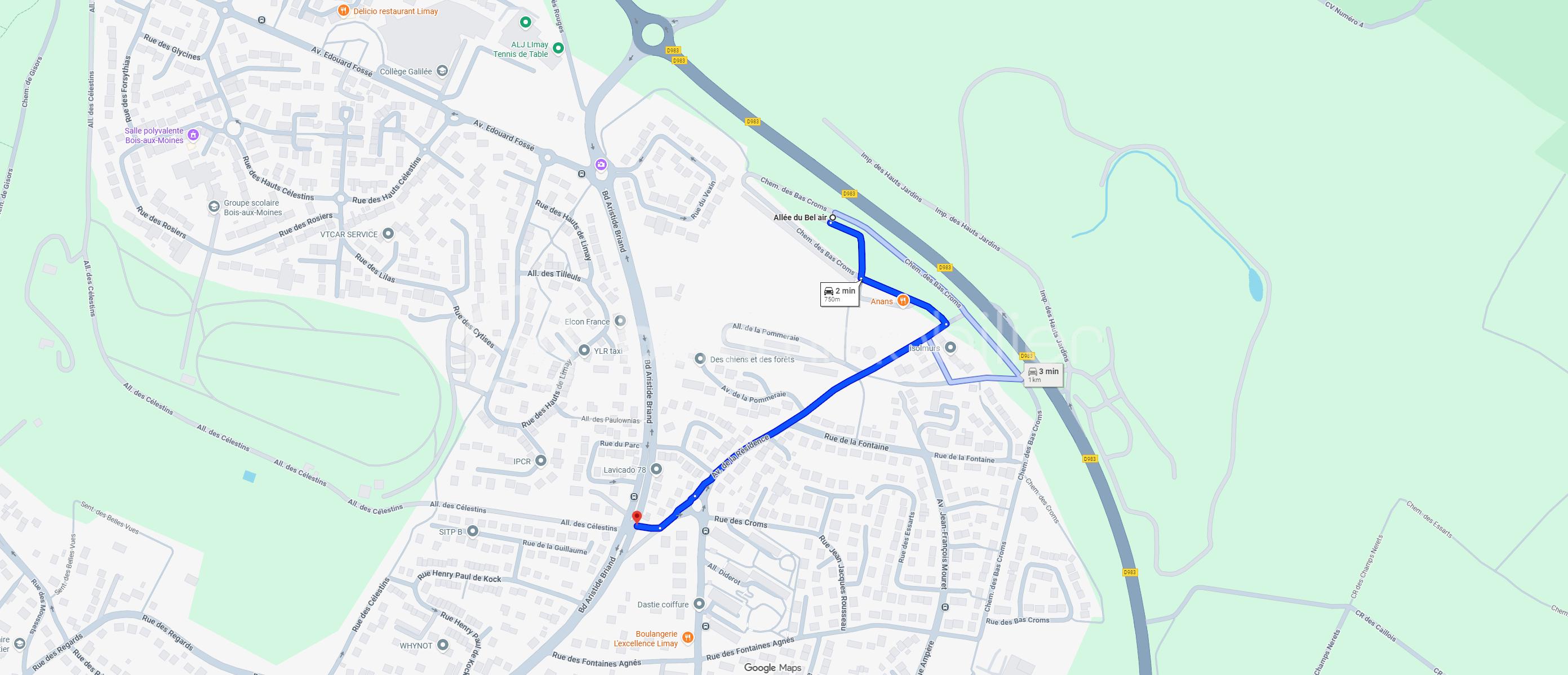 Parking de 14 m² - limay- carte.png
