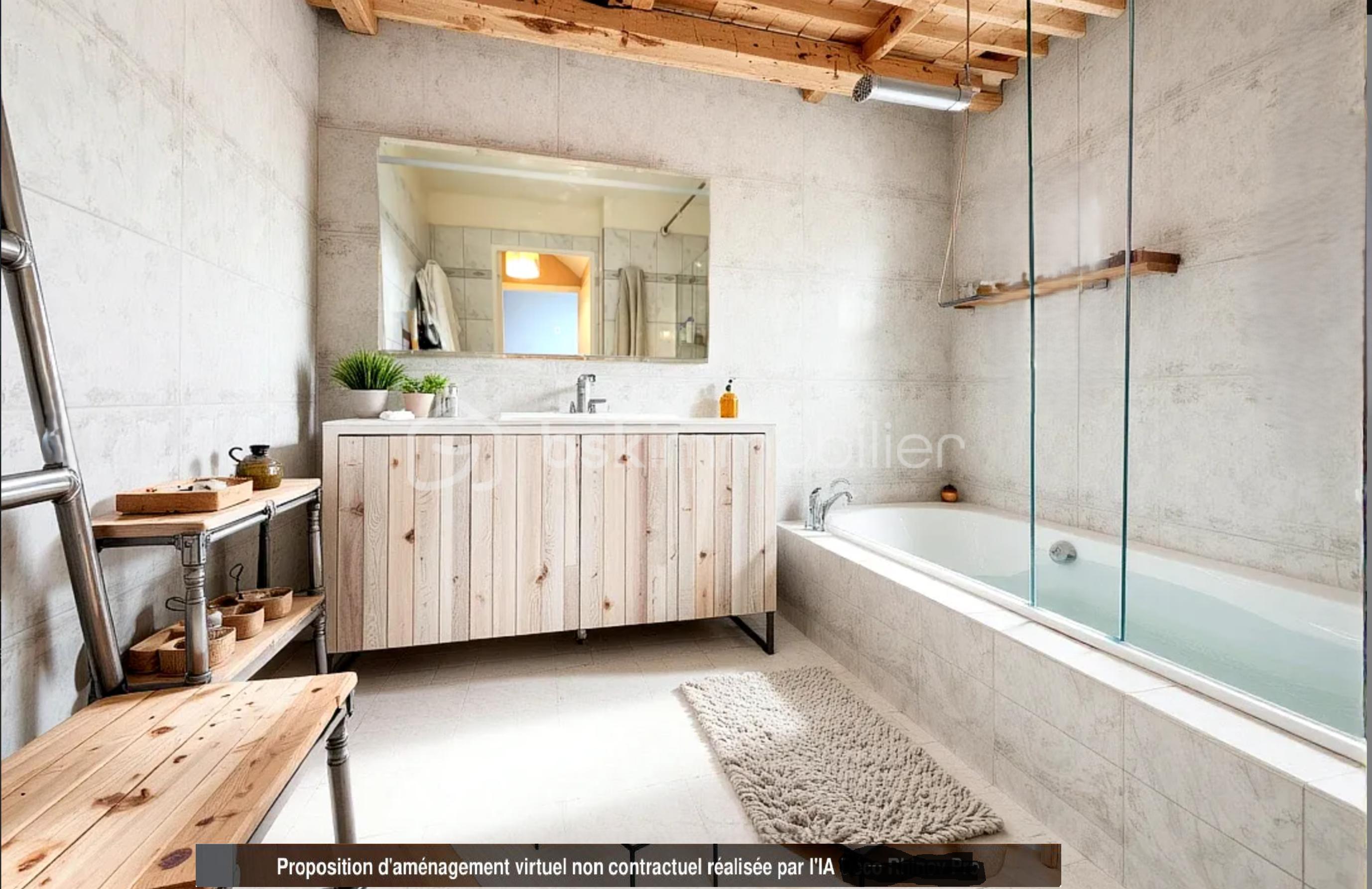 Maison de 91 m² - Salle de bains Bande avec photos IA.png