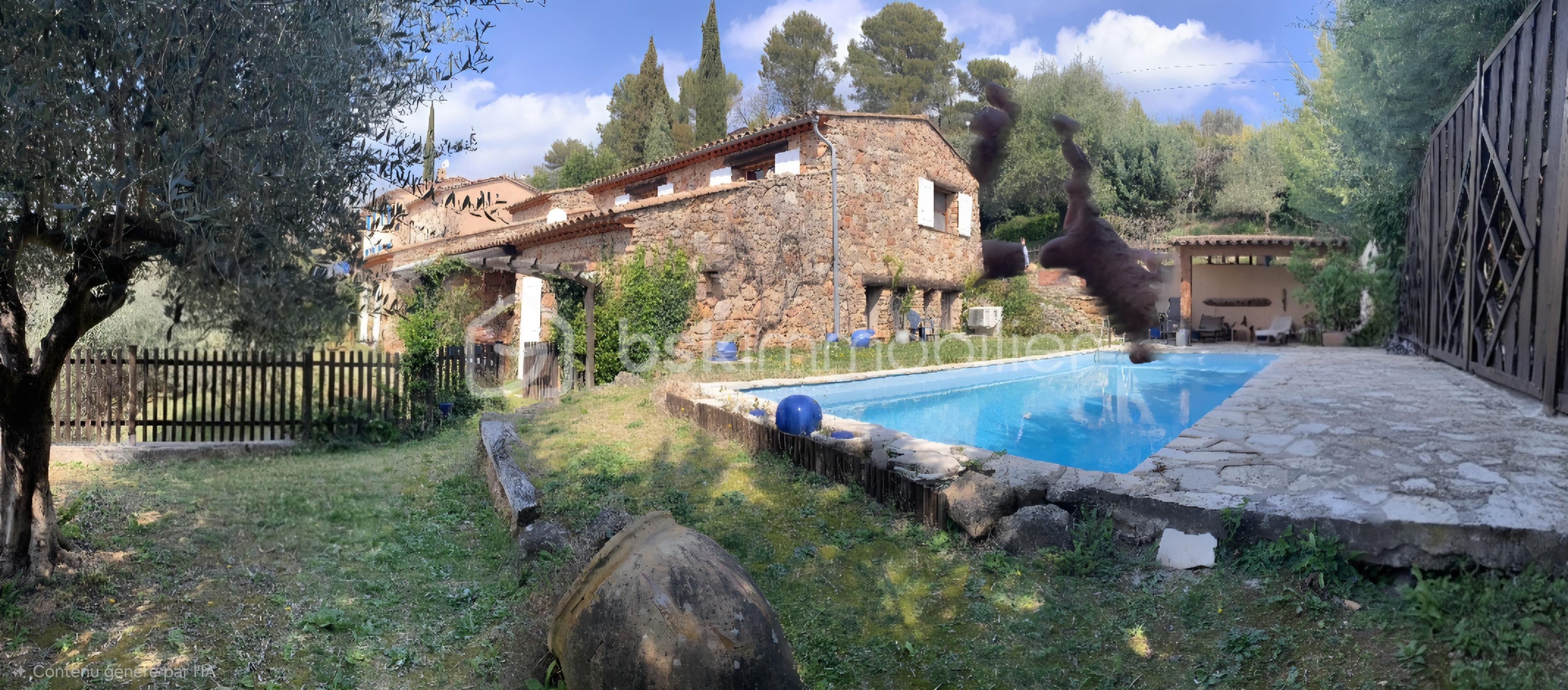 Maison en pierre de 180 m²