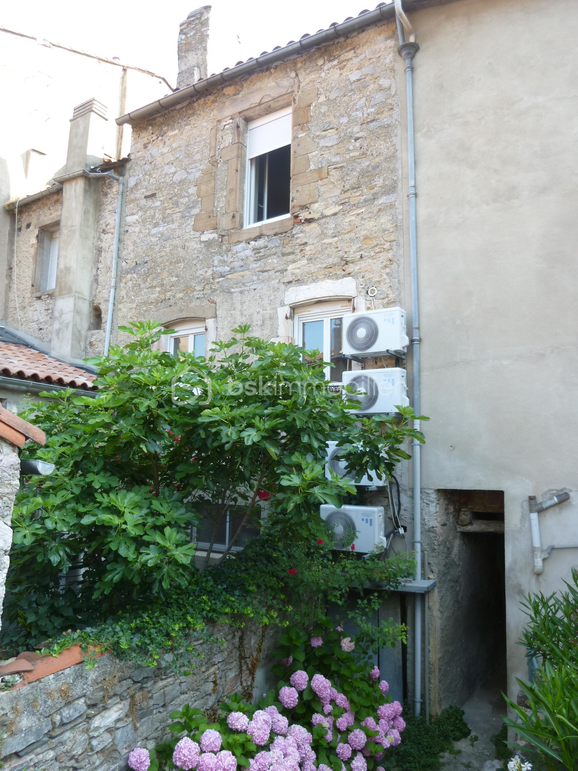 Immeuble mixte de 140 m² - FACADE ARRIERE.JPG