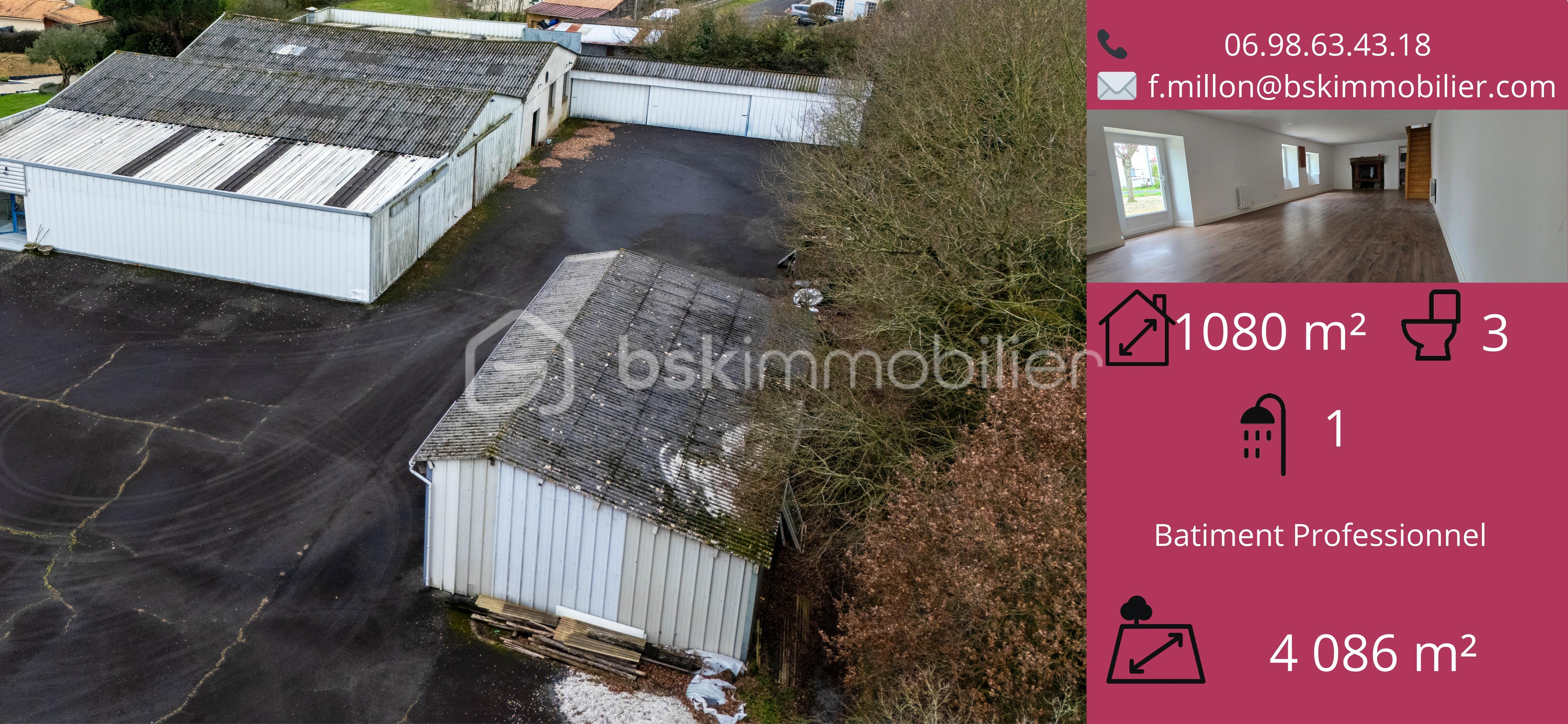 Immeuble mixte de 1 080 m²