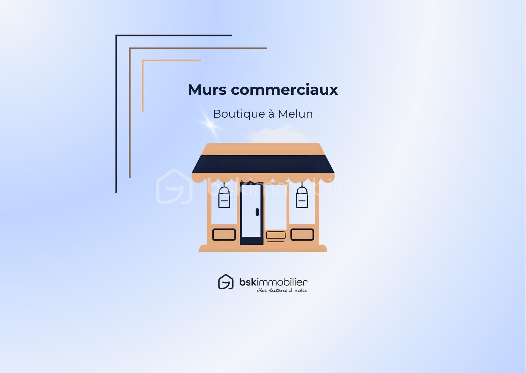 Boutique de 50 m²