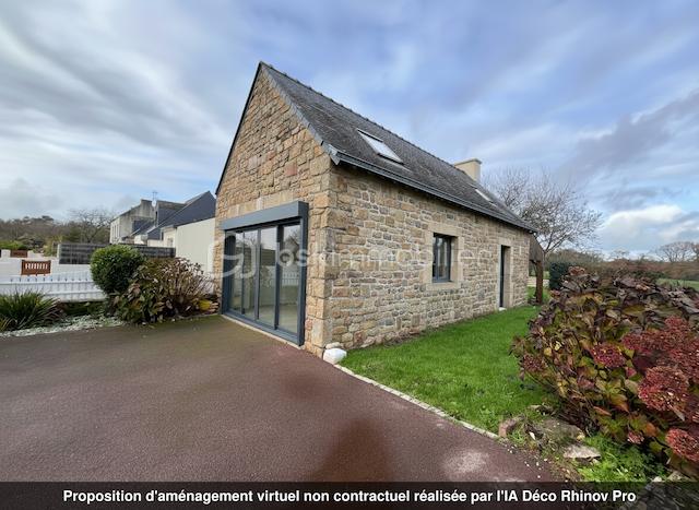 Maison en pierre de 61 m²