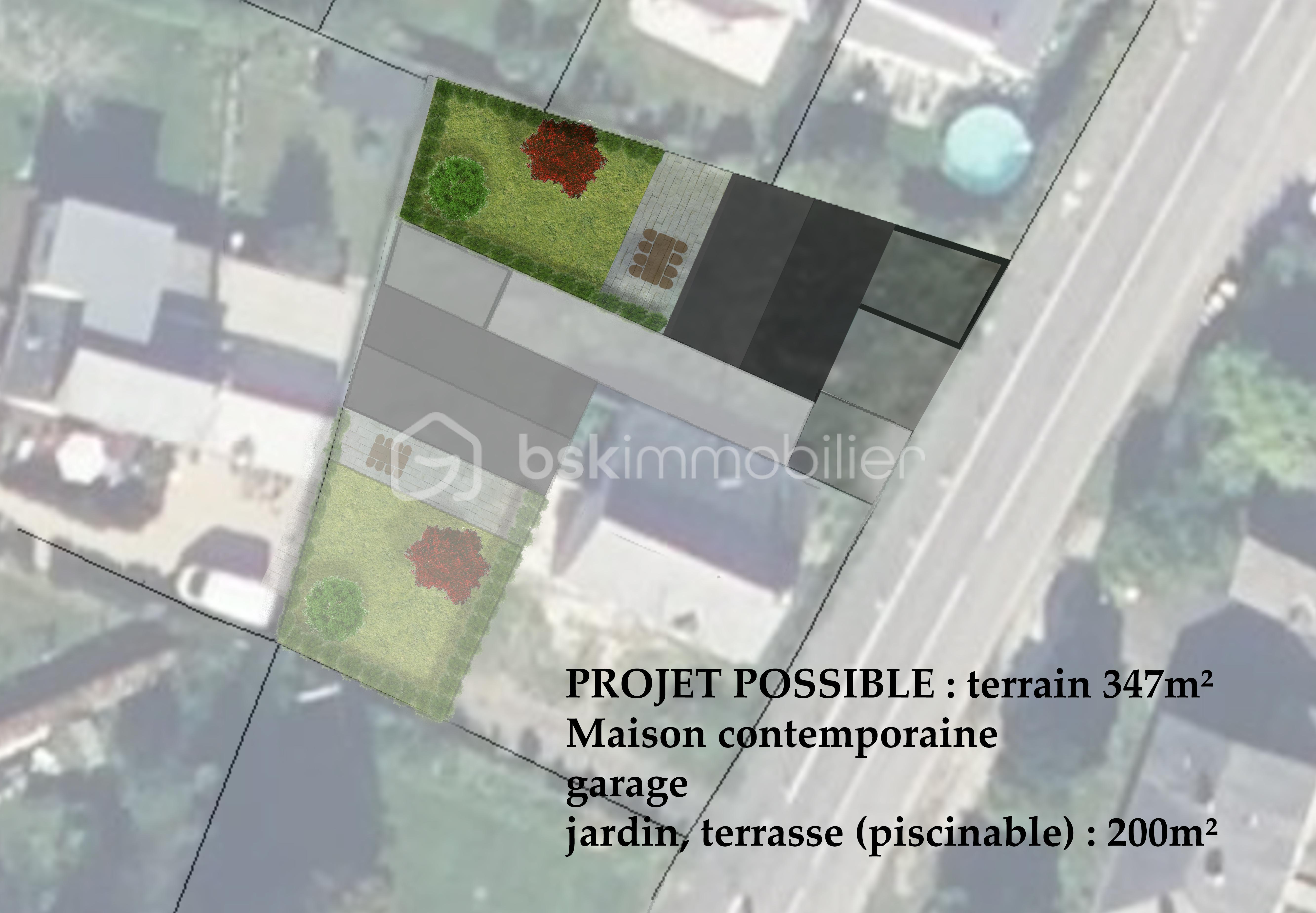 Terrain de 347 m²