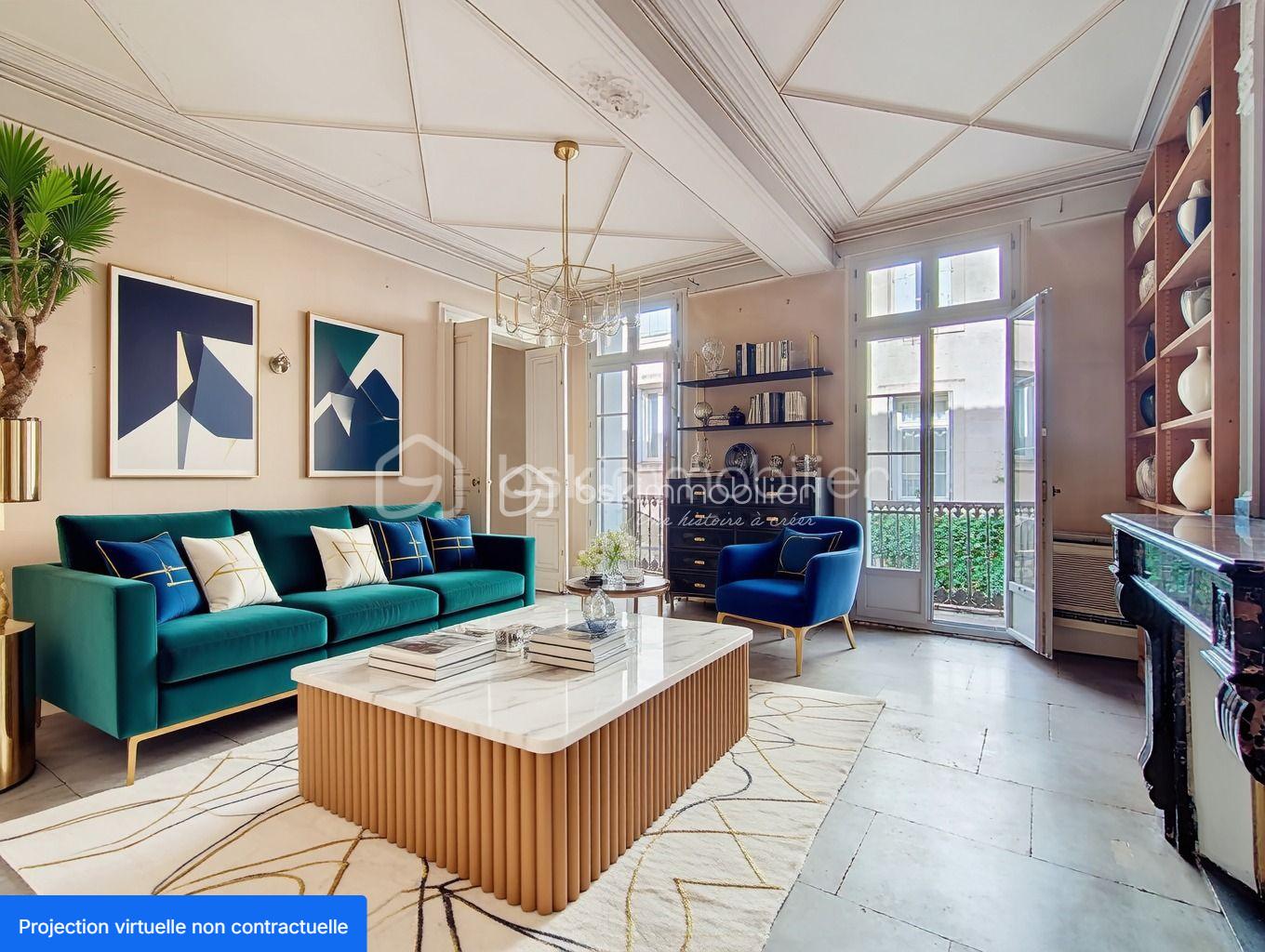 Appartement de 154,82 m² - Idée Amenagement salon .jpeg