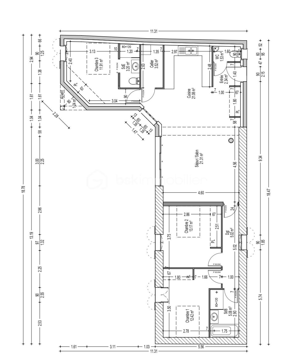Maison traditionnelle de 96 m² - PLAN.jpg