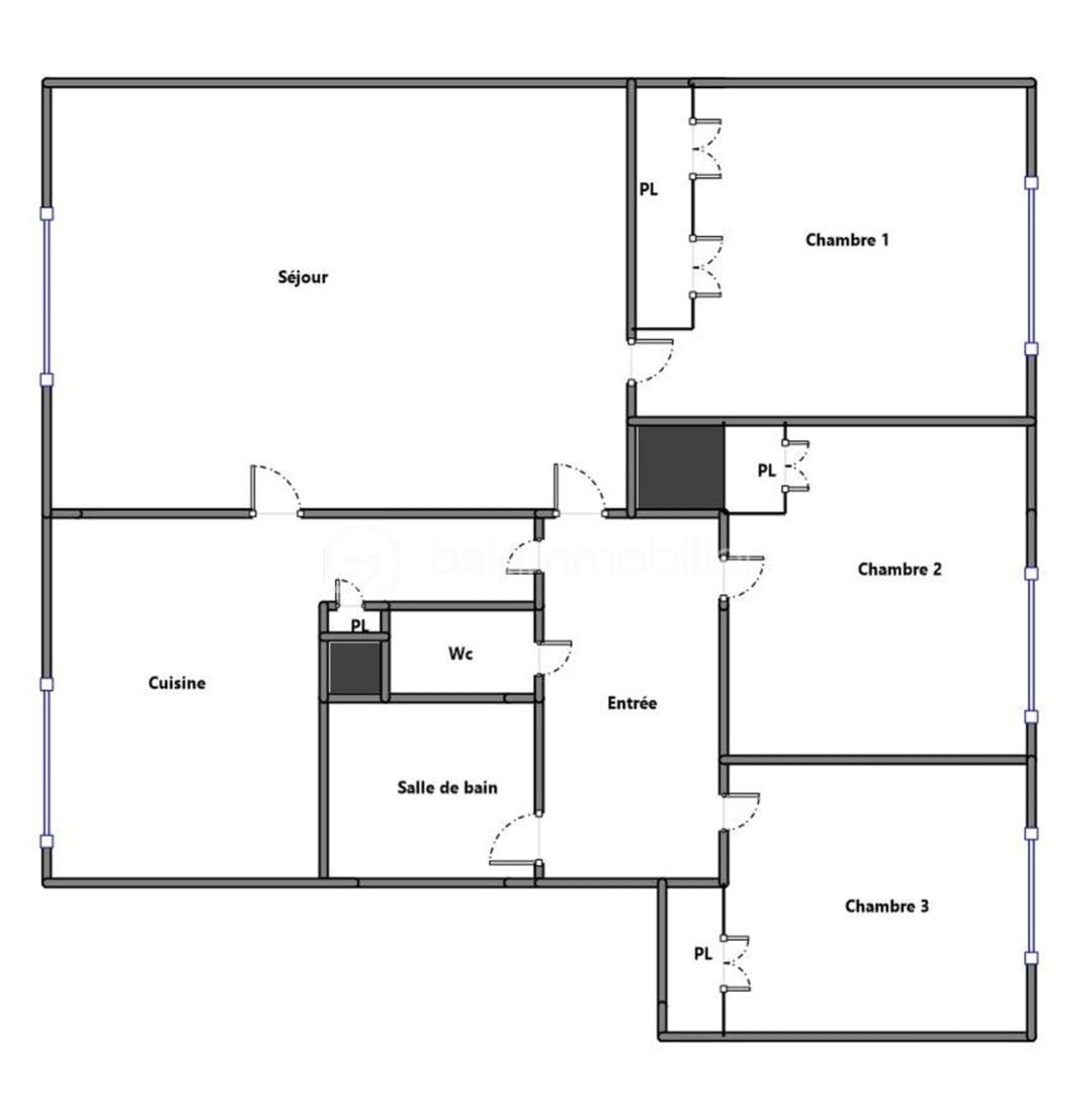 Appartement de 68 m²