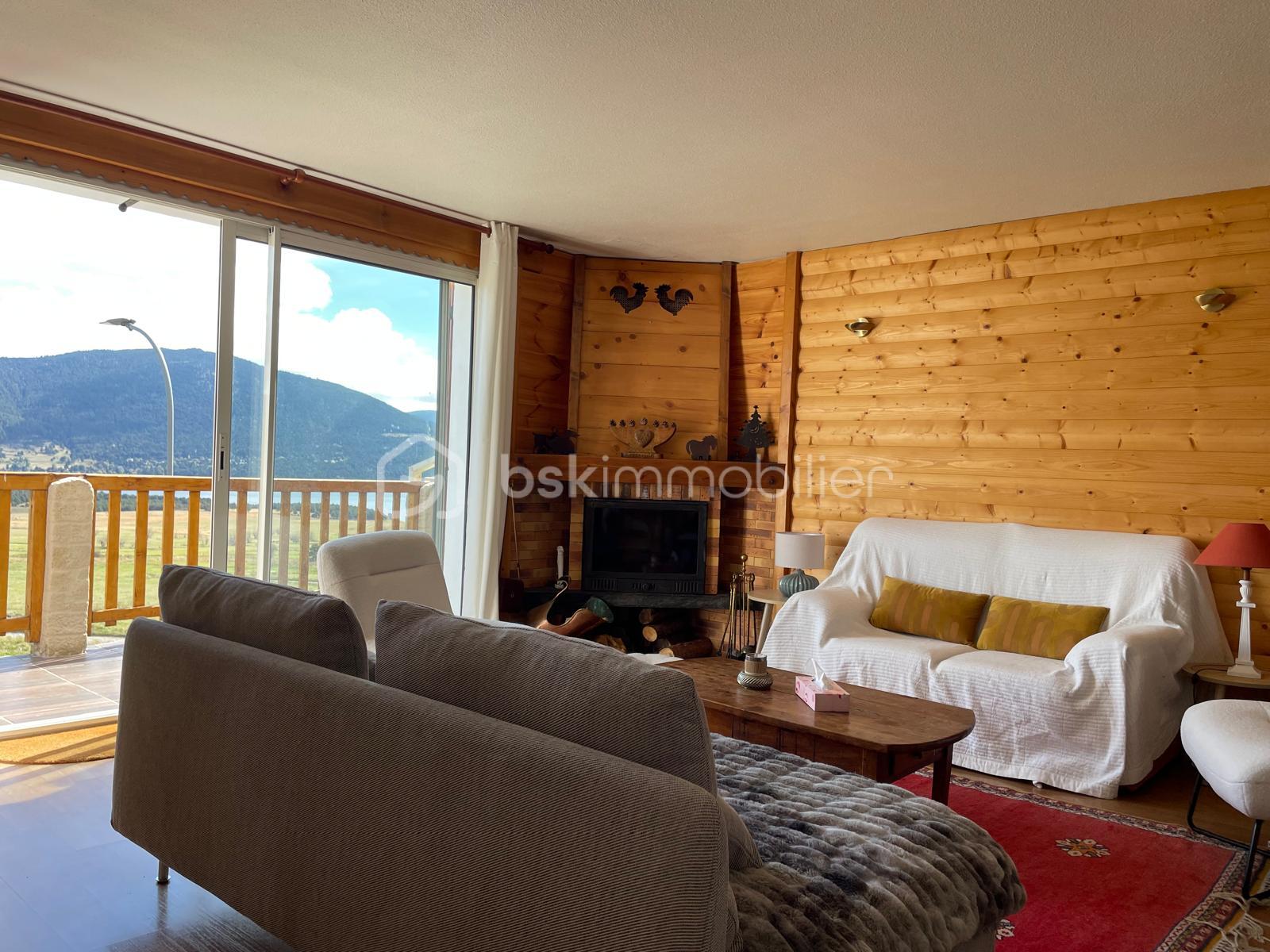 Maison jumelee de 95 m² - photo salon côté cheminée.jpg