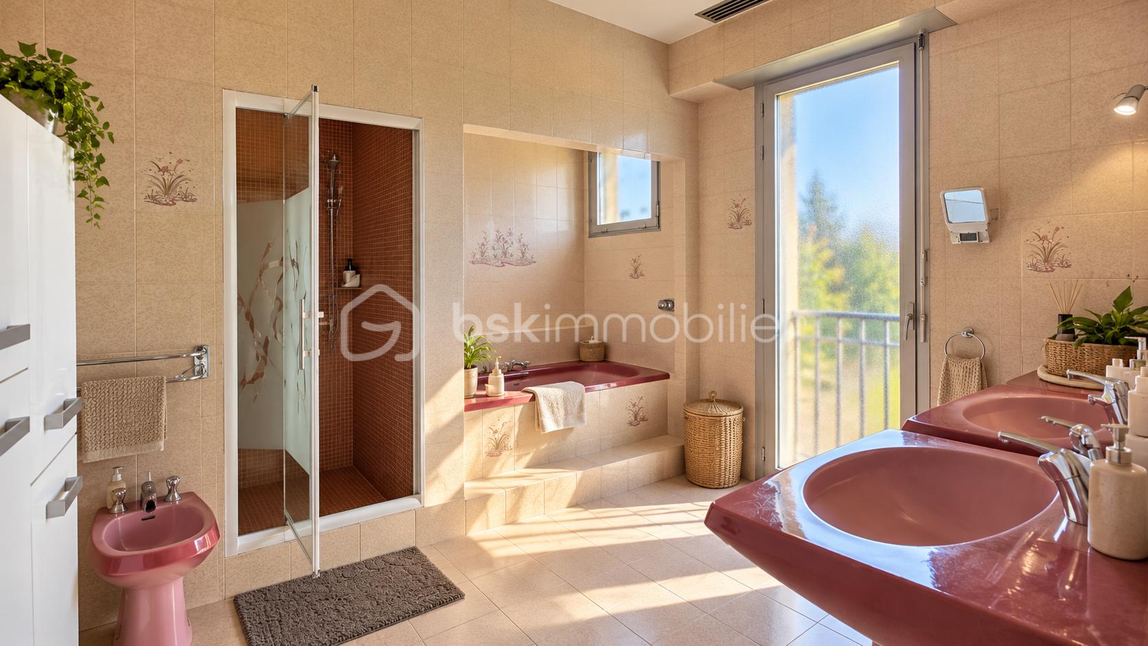Salle de bain rétro baignée de lumière.png