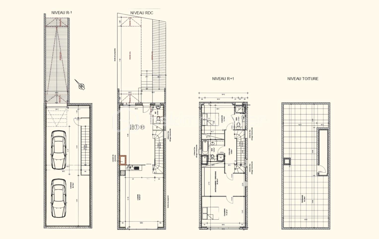 Maison de 144 m² - PLAN CREME .png