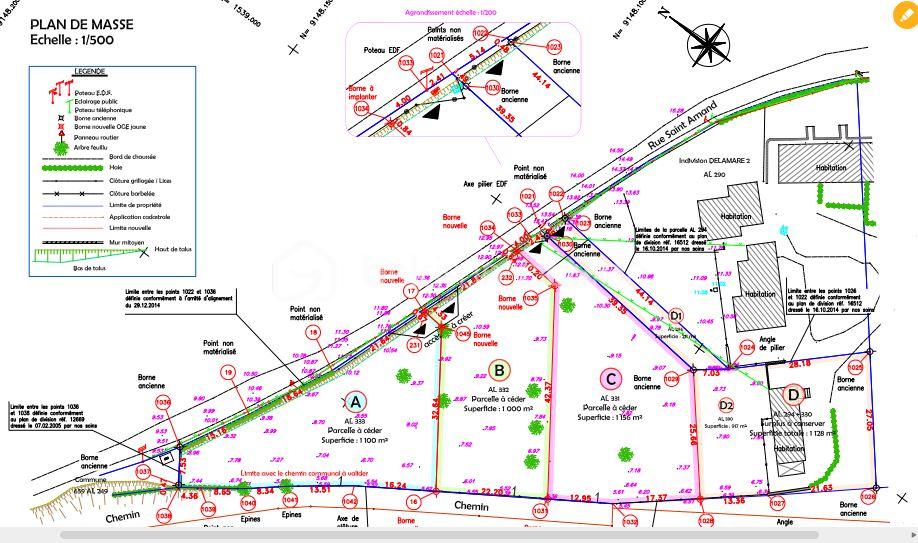 Terrain de 1 156 m² - plan division.JPG