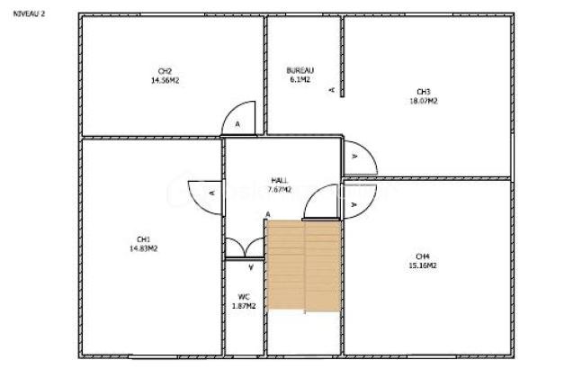 Maison ancienne de 162 m² - Niveau 2.png